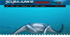 Desktop Screenshot of komodobeachresort.com